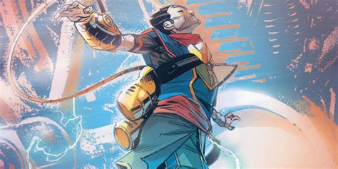 Ral Zarek Conquers Time in Mind Bending Reprint Cover for .